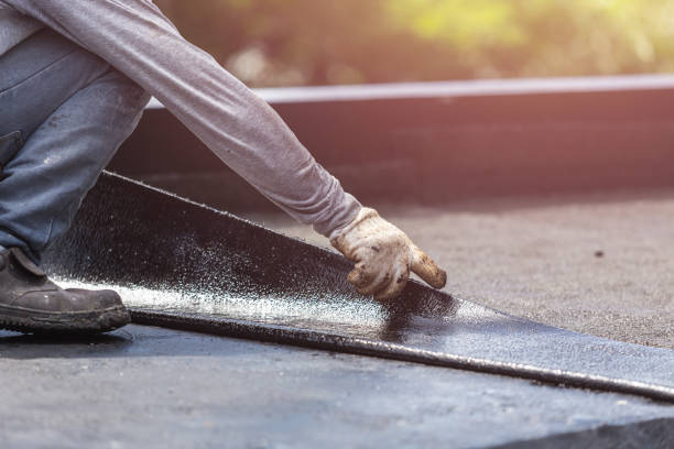 Professional Crawl Space Encapsulation technician working in Cayuga, NY